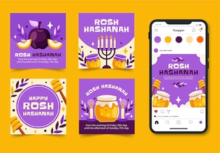 Rosh Hashanah social media post